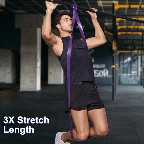YONKFUL Pull Up Assistance Bands Set 5 LBS - 230 LBS, Long Resistance Bands for Pull Ups Working Out, Gym Workout Bands fo...