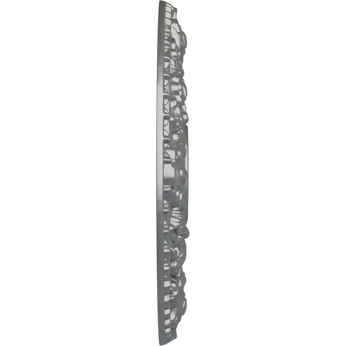 Ekena Millwork Cm18Rosls Rose Ceiling Medallion, Silver