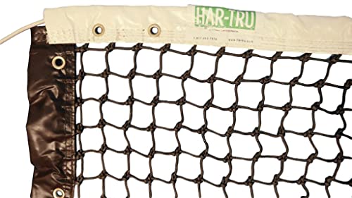 Har-Tru Royale 3.0mm Double Braided Tennis Net w Center Strap
