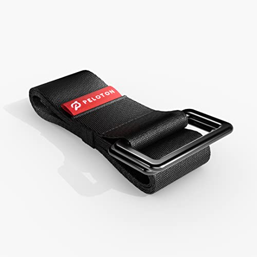 Peloton Yoga Strap | 6 ft. Adjustable and Durable Nylon Strap with Corrosion Resistant Zinc Alloy Rings for Stretching, Pi...