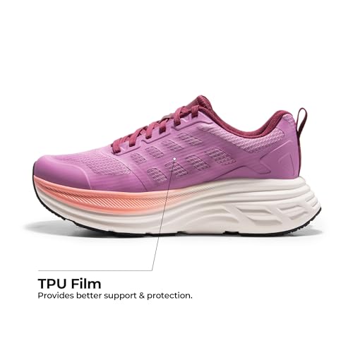 NORTIV 8 Women's Walking Shoes Cushion Running Tennis Shoes ActiveFloat Non-Slip Comfortable Breathable Workout Gym Sports...