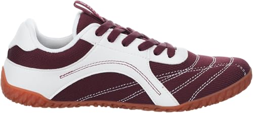 WHITIN Women's Wide Barefoot Sneakers | Retro Track-Inspired Trainer | Zero Drop Lifestyle