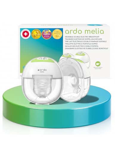 Ardo Melia Wearable, Hands-Free Breast Pump - Hospital Grade, Strong Suction, Long Battery Life, Ultra Discreet, Portable,...
