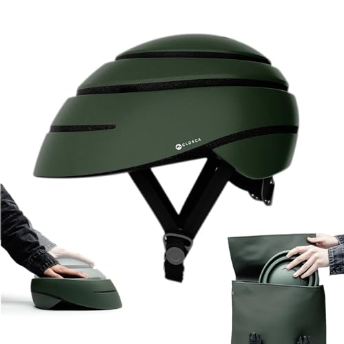 CLOSCA. Foldable Helmet. The Bike Helmet for Women and Men. Certificate for Bicycle, Scooter, Electric Bicycle, Inline Ska...