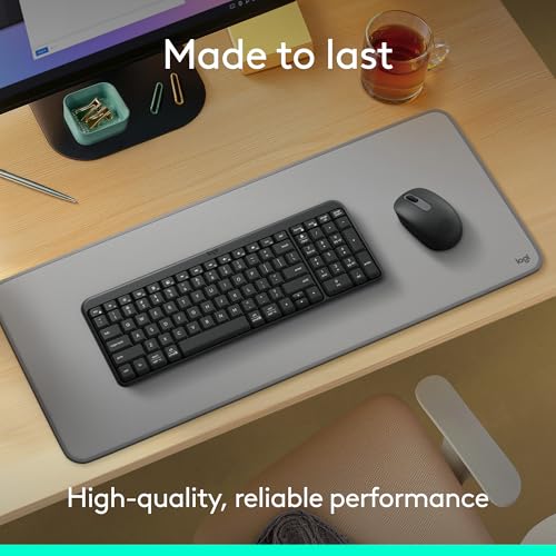 Logitech K250 Bluetooth Keyboard with Numpad, Easy Connectivity, Compact Wireless Keyboard Made with Recycled Plastic, Spi...