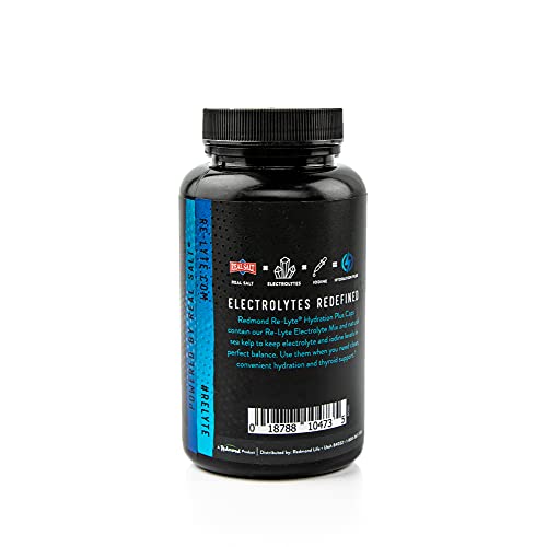 REDMOND Re-Lyte Hydration Plus Capsules, 120 Count