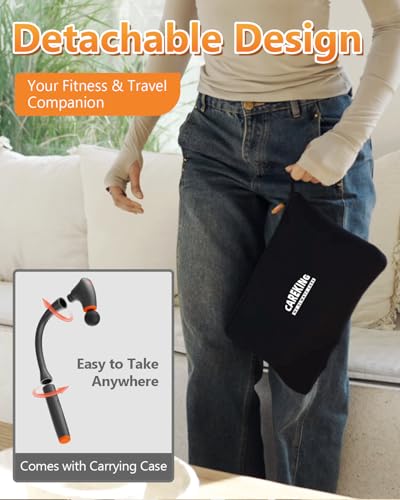 Convertible Massage Gun Deep Tissue for Back Neck Muscle Pain Relief - Electric Handheld Percussion Shoulder Massager Tool...