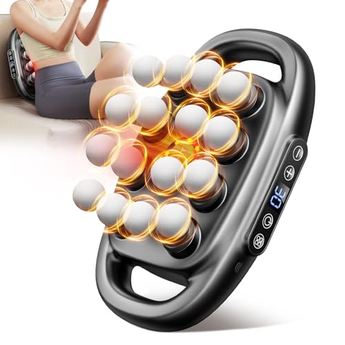 VTT 16-Head Massage Gun Set, Deep Tissue Percussion Massager with 3 Modes & 30 Intensities,Quiet Muscle Massage Gun for Ba...
