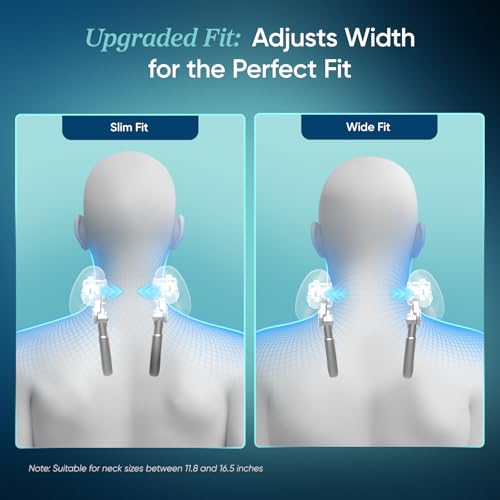 Etekcity FSA Eligible Cordless Neck Massager for Pain Relief Deep Tissue, Shiatsu Shoulder Massager with Heat, Massage Too...