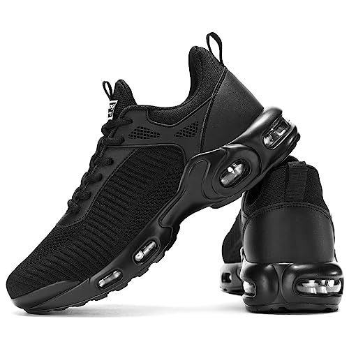 Kapsen Men's Air Running Shoes Lightweight Breathable Walking Shoes Non Slip Fashion Sneakers Mesh Workout Casual Sports S...