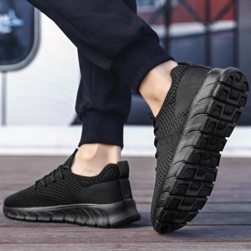 GDEKLO Mens Running Shoes Walking Tennis Sneakers Slip on Gym Workout Athletic Lightweight Casual Sport Shoes