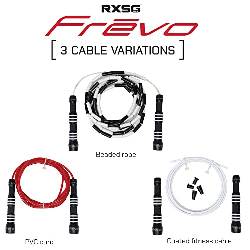 Rx Smart Gear Jump Rope | RXSG Frēvo Freestyle Jump Rope, Skipping Rope for Men & Women with 2 High Speed Precision Bearin...