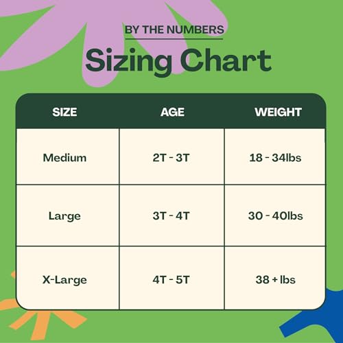 Hello Bello Premium Training Pants 2T-3T, All About Feelings Design, 24ct Jumbo Pack