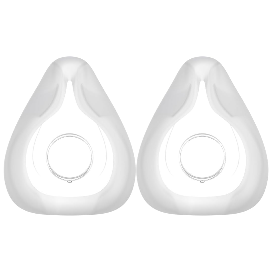 AirFit F20 Cushion Large - Bundle Pack Replacement Cushions for CPAP Full Face Mask – Compatible with ResMed AirFit F20 CPAP Masks - Soft Silicone Seal for Sleep Apnea, Reliable, Comfortable, Durable