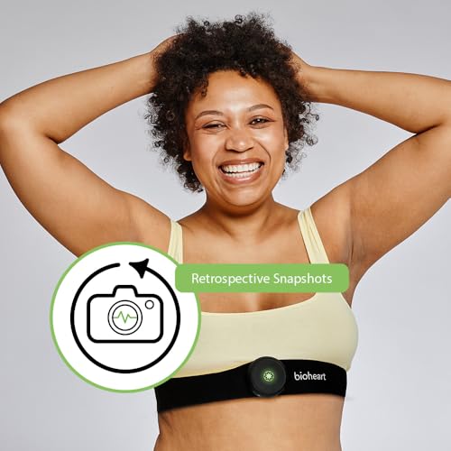 Biotricity Bioheart | 24/7 Continuous Heart Monitor | No Prescription Needed | Smart Wearable | Chest Strap | One Month Su...