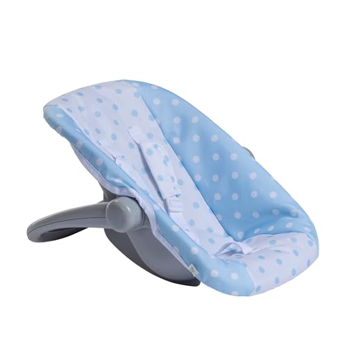JC Toys - for Keeps Playtime | 2 in 1 Baby Doll Swing and Portable Carrier | for Dolls up to 18" | Ages 3+ | Blue