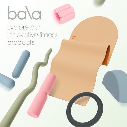 Bala Yoga Block for Working Out, Building Block - Soft Dense Foam Yoga Accessories for Stretching & Exercise - Yoga Equipm...