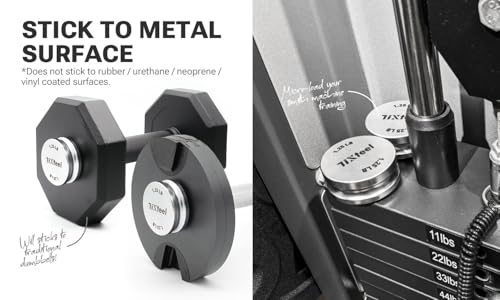 Magnetic Fractional Weights 1.25lb (5lb in total)