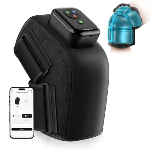 Comfytemp Air Compression Therapy Device K1006, Cordless Knee Massager for Circulation and Pain Relief, FSA Eligible HSA H...