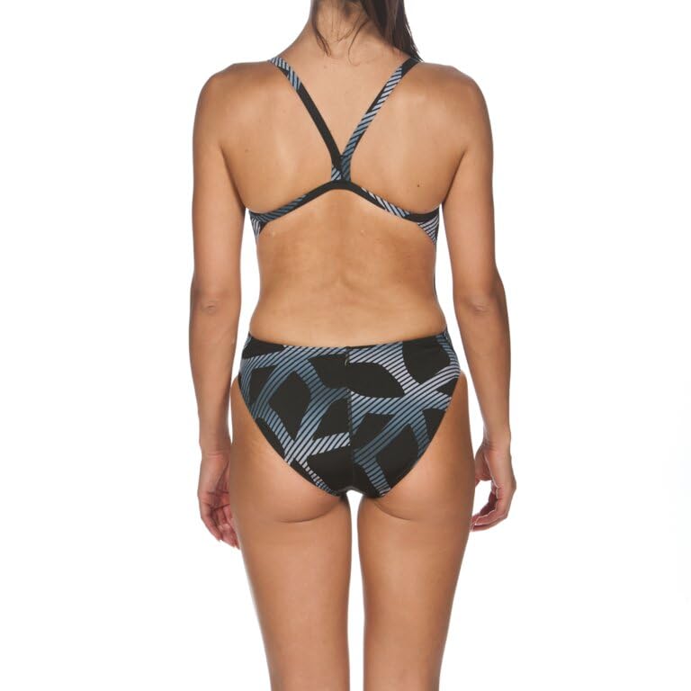 ARENA Womens Tropicals One Piece Light Drop Back Swimsuit Athletic Ladies Swimwear for Swimming