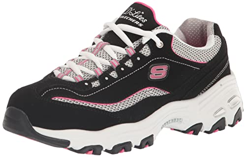 Skechers Women's D'lites Life Saver Memory Foam Lace-up Sneakers