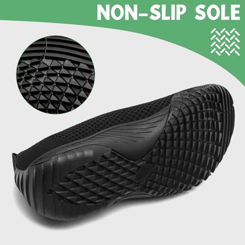 Women Barefoot Shoes Tennis Running Slip on Sneakers Breathable Gym Walking Minimalist Cross-Trainer Ladies Slipper