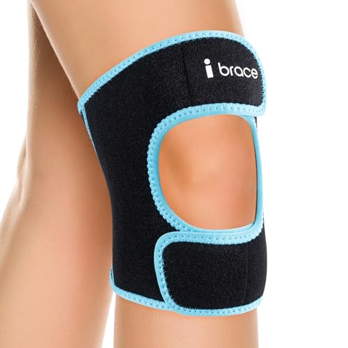i BRACE Compression Adjustable Knee Brace, Dual Patella Tendon Support Strap for Pain Relief, Arthritis, Tendonitis, ACL, ...