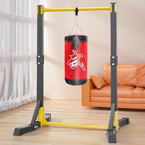 balurukt Power Tower Pull Up Bar and Dip Stand,Pull Up Stand Station 400LBS with 11 Gears Adjustment,Portable Pull-up Bar ...