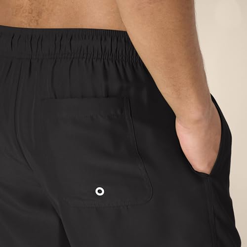 Amazon Essentials Men's Swim Trunks with Mesh Lining, Pockets, Drawstring Closure