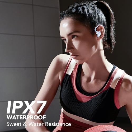 KT1 Wireless Earbuds V5.3 Bluetooth Earbuds 120Hrs Playtime, 4.7g Mini Size Painless Wear, IPX7 Waterproof, Deep Bass 2.0,...