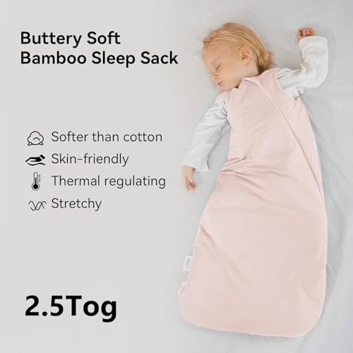 Rayon Made from Bamboo Sleep Sack 24-36 Months 2.5 Tog Winter Warm Ultra Soft Baby Wearable Blanket 3t Toddler Sleep Sack ...