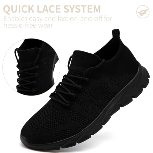 VXGGVX Mens Running Shoes Tennis Walking Lightweight Athletic Workout Gym Shoes Breathable Fashion Sneakers