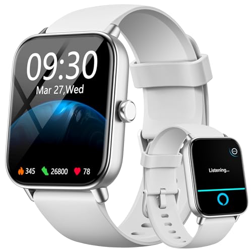 aeac Smart Watch for Men/Women Android & iPhone, Alexa Built-in, 1.8" Touch Screen Fitness Tracker with Answer/Make Calls,...