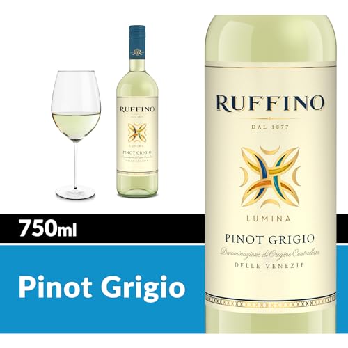Ruffino Lumina DOC Pinot Grigio, Italian White Wine, 750 mL bottle