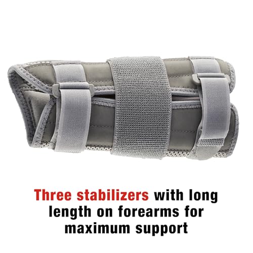 ACE Deluxe Wrist Stabilizer, Left Hand, Helps Relieve Symptoms of Carpal Tunnel Syndrome, Adjustable, Stabilizing, Firm Su...
