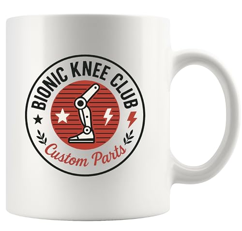 Bionic Knee Club Custom Parts Knee Surgery Recovery Gifts For Patients From Doctor Nurse Replacement Get Well Soon Gifts O...