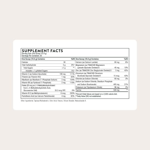 THORNE - Catalyte - Electrolyte Replenishment and Energy Restoration Supplement* - No Artificial Sweeteners - NSF Certifie...