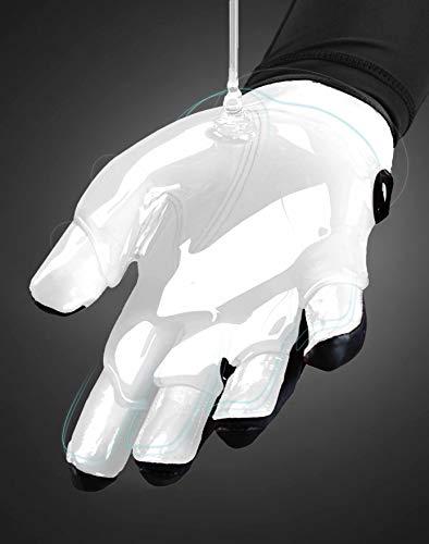 Cutters Rev Pro Football Gloves, Men's Sticky Ultra Grip Receiver Gloves, Adult, 1 Pair