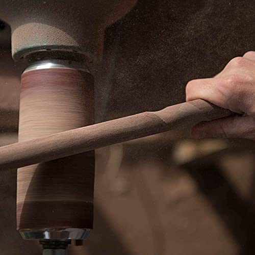 Brazos Handcrafted Wood Walking Stick, Twisted Oak, Hitchhiker Style Handle, for Men & Women, Made in The USA