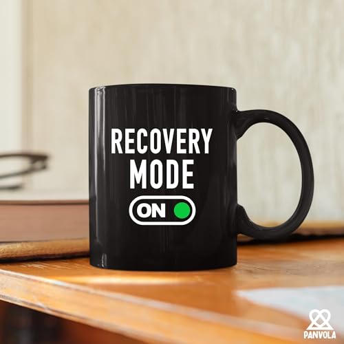 Recovery Mode On Get Well Coffee Mug Gift For Patient Motivational Inspirational Gifts For Family Friends Ceramic Cup Nove...