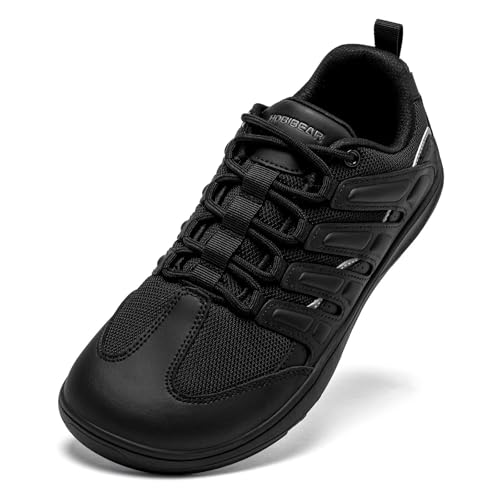 HOBIBEAR Barefoot Shoes Mens | Wide Toe Box | Comfortable Outdoor Minimalist Trail Running Sneaker