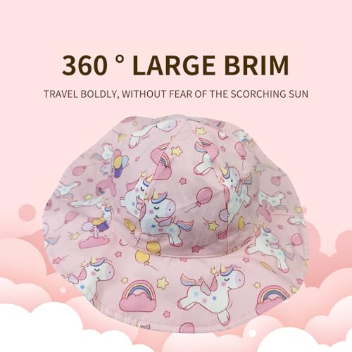 Baby Sun Hat Toddler Kids Wide Brim Sun Protection Hats Infant Beach Swimwear Bucket Cap