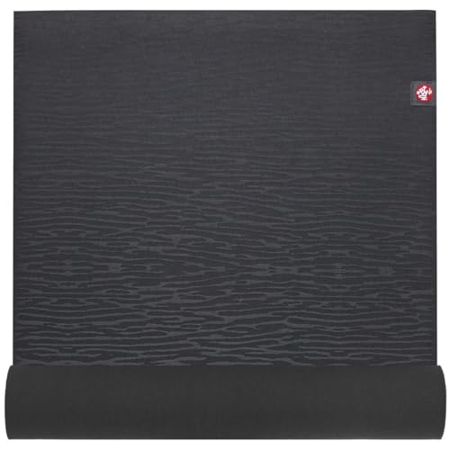 Manduka eKOLite Yoga Mat - 4mm Natural Rubber | Eco-Friendly | Soft Textured Surface | Natural Next-to-Skin Feel