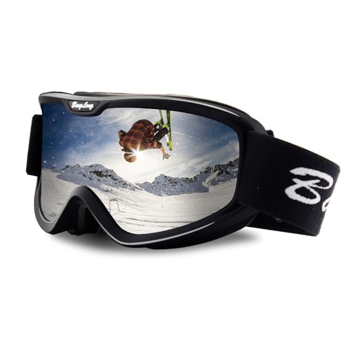 BangLong Ski Goggles, Snowboard/Snow Goggles Anti Fog UV Protection Design for Men Women Skiing, Skating,Snowmobilet,Youth
