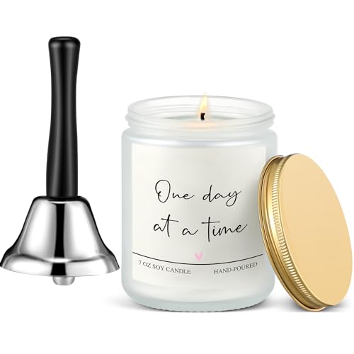 Newtay 2 Pcs Get Well Gift Set for Women and Men, One Day at a Time Gifts Inspirational Breast Cancer Care Present Include...