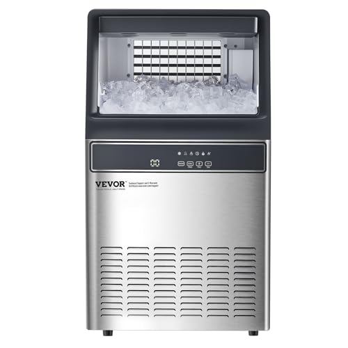 VEVOR Freestanding Ice Maker Machine for Bar Office Restaurant (160lbs/24H)