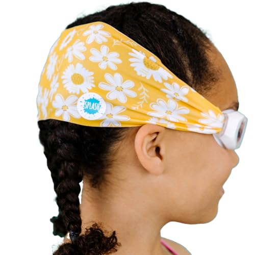 Splash Place SWIM GOGGLES with Fabric Strap - Adult & Kids Swim Goggles - Around The World Theme