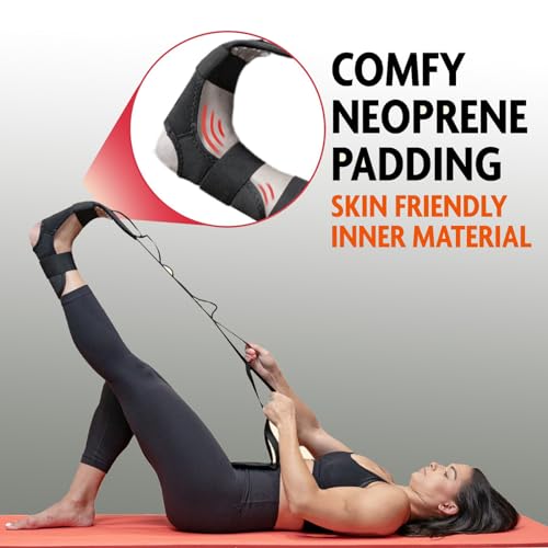 SHAZ Foot & Calf Stretcher, Fascia Hamstring Stretcher for Plantar Fasciitis, Achilles Tendonitis, Heel Spurs & Shin Splin...