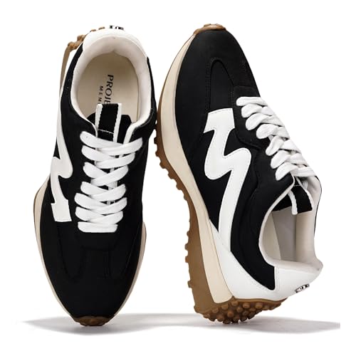 Project Cloud Trendy Fashion Sneakers for Women 2026 - Memory Foam and Non-Slip Comfortable Casual Ladies Shoes for Womens...