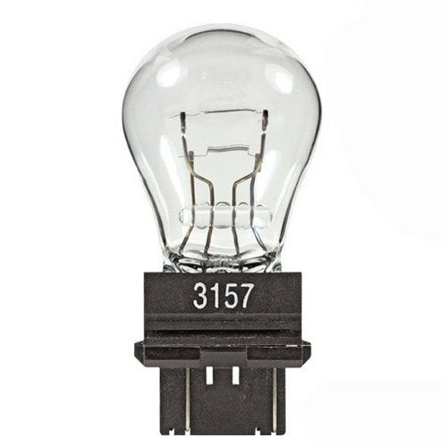 PHILIPS 3157 Longer Life Miniature Bulb, 2 Count, White